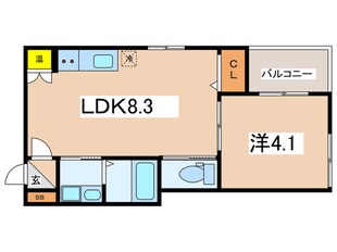 カーサリベルタの物件間取画像